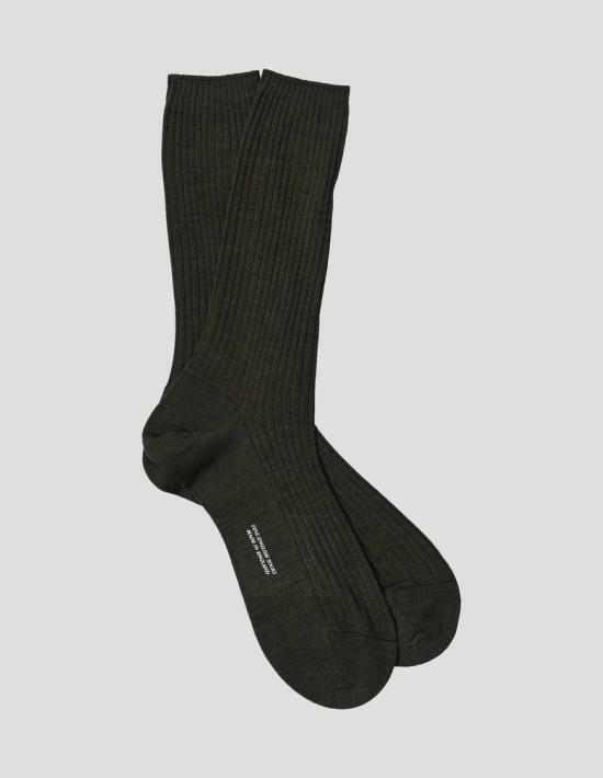 마가렛호웰 양말 MEAC0457S24EYYDKV DARK OLIVE DOM - Margaret Howell