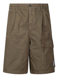 26SS 씨피 컴퍼니 스트레치 사틴 카고 렌즈 쇼츠 20CMBE127A110325G683 IVY GREEN DOM 썸네일 1