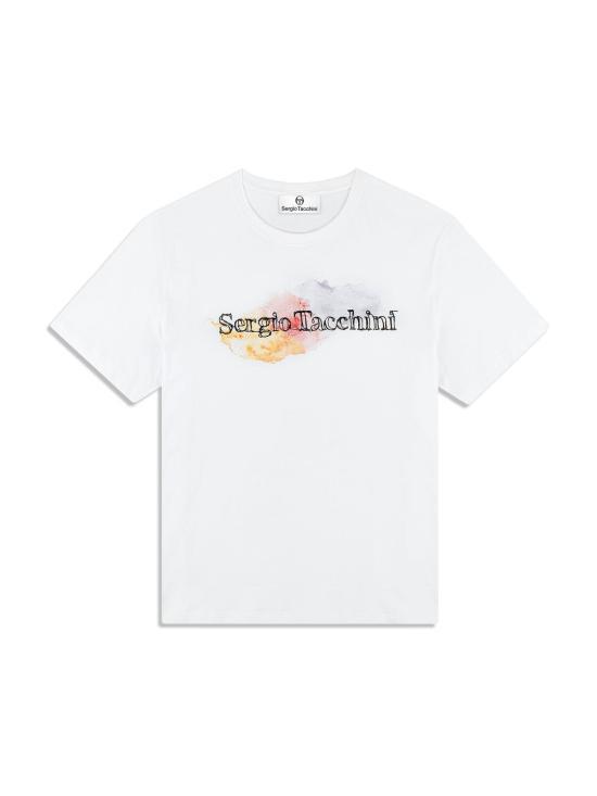 25SS 세르지오 타키니 반팔 티셔츠 STS25M51146BRILLIANTWHITE BRILLIANT WHITE DOM - sergio tacchini