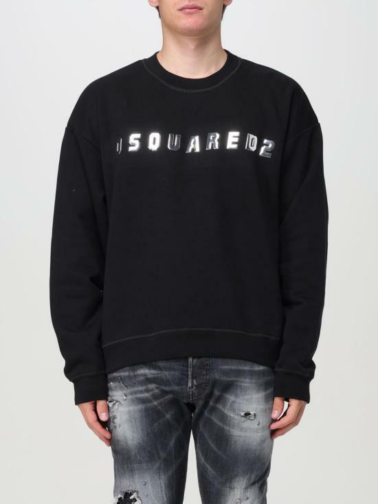 디스퀘어드2 긴팔 티셔츠 S71GU0690S25516900 BLACK DOM - Dsquared2