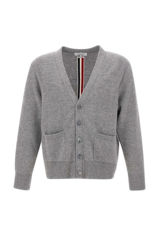톰브라운 가디건 MKC556AY1029055 LGRAY DOM - Thom Browne