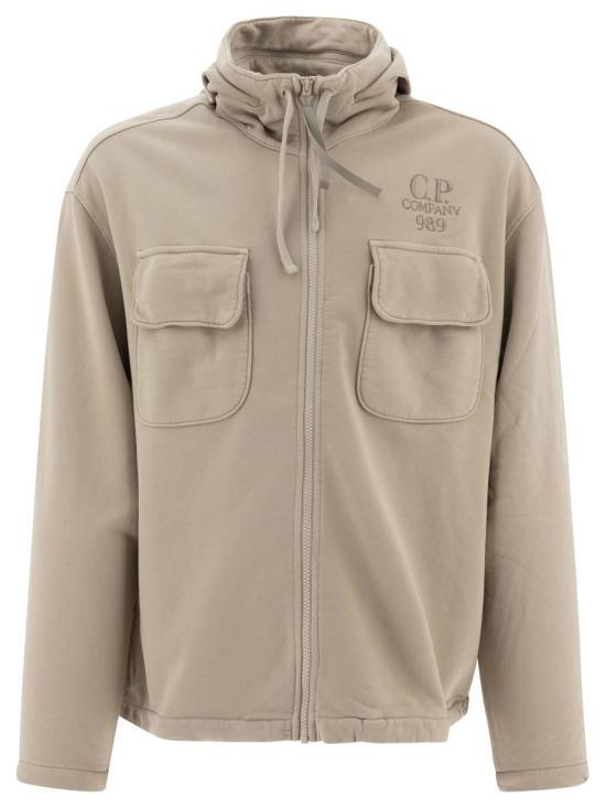 씨피 컴퍼니 자켓 17CMSS021A006372G327 VINTAGE KHAKI DOM - CP company
