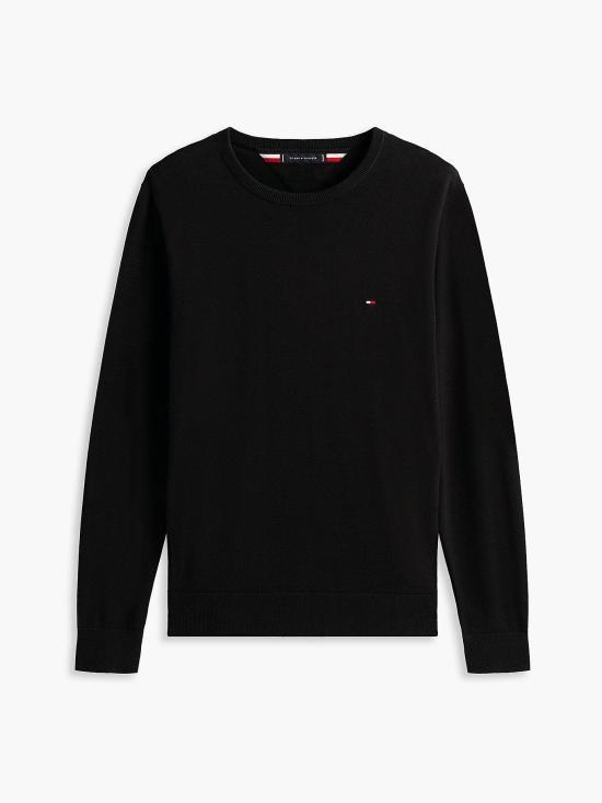 타미힐피거 스웨터 MW14748001 BLACK DOM - Tommy Hilfiger