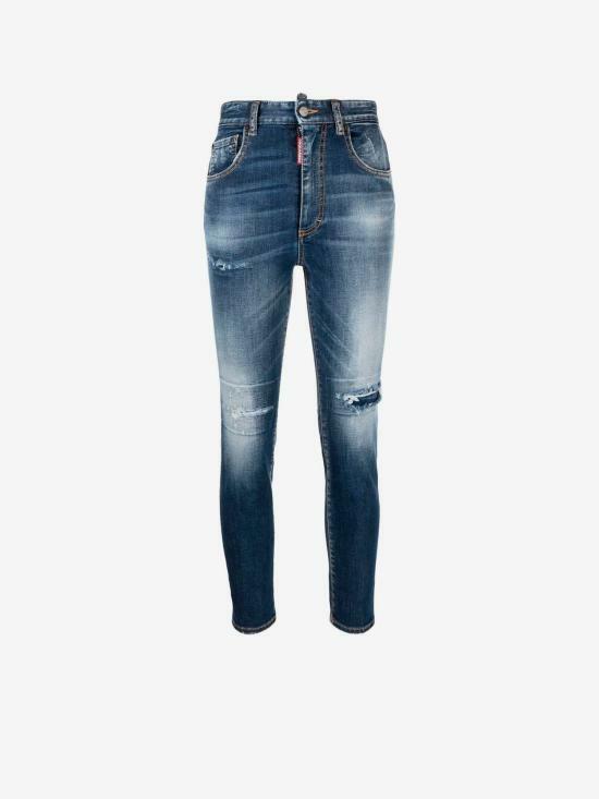 디스퀘어드2 데님 팬츠 S75LB0746S30685470 BLUE NAVY DOM - Dsquared2