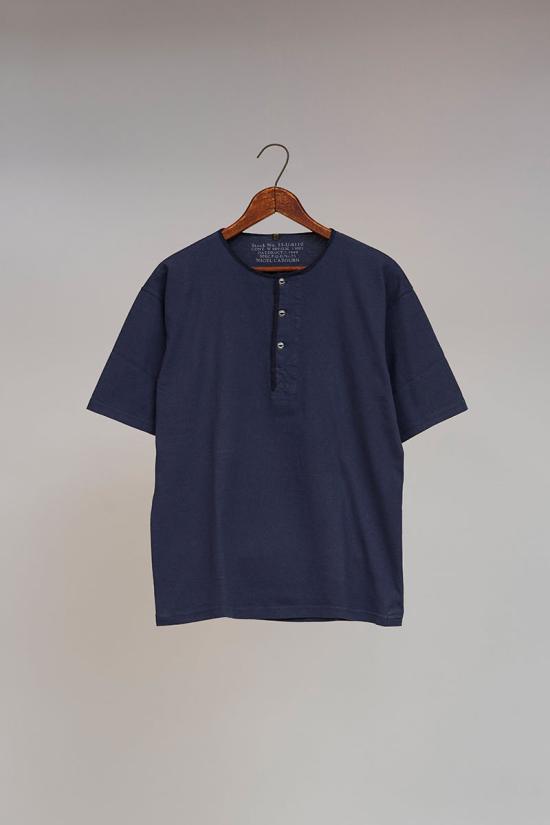 25SS 나이젤 카본 반팔 티셔츠 80500021025204 NAVY DOM - Nigel Cabourn