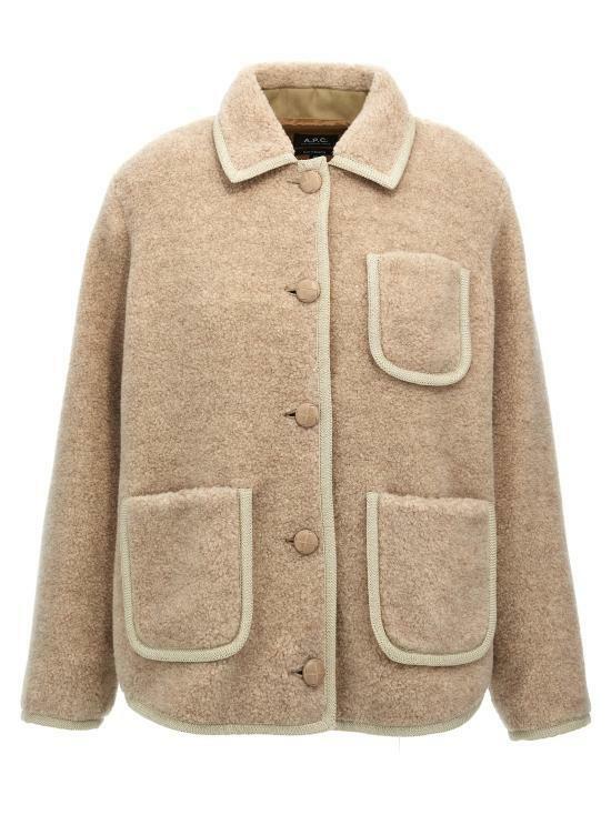 아페쎄 자켓 WOARGF02973BAB BEIGE DOM - A.P.C.