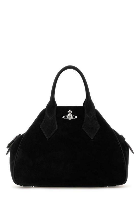 25FW 비비안웨스트우드 야스민 미디움 백 4702000UWL007EN401 BLACK DOM - Vivienne Westwood