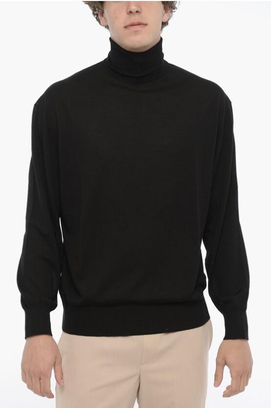 닐바렛 터틀넥 NBV7MA155AV604001 BLACK DOM - Neil Barrett