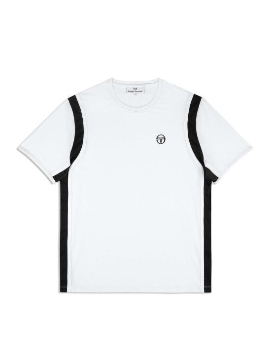 25SS 세르지오 타키니 반팔 티셔츠 STS25M51154BRILLIANTWHITE BRILLIANT WHITE DOM - sergio tacchini