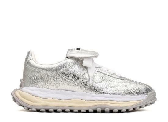 26SS 메종 미하라 야스히로 스캇 OG솔 레더 로우탑 스니커즈 A14FW701SILVER DOM - Mihara Yasuhiro