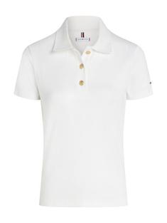 25FW 타미힐피거 폴로 티셔츠 WW45768YA8 IVORYSILK DOM 썸네일 1