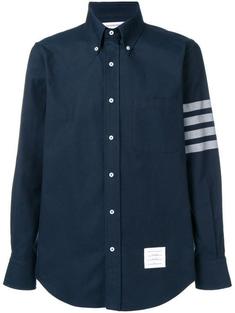 26SS 톰브라운 플란넬 4바 셔츠 MWL272A05245415 NAVY DOM 썸네일 1
