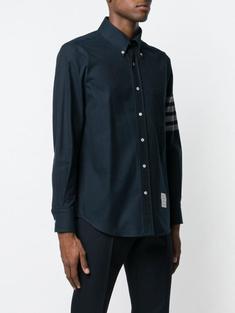 26SS 톰브라운 플란넬 4바 셔츠 MWL272A05245415 NAVY DOM 썸네일 3