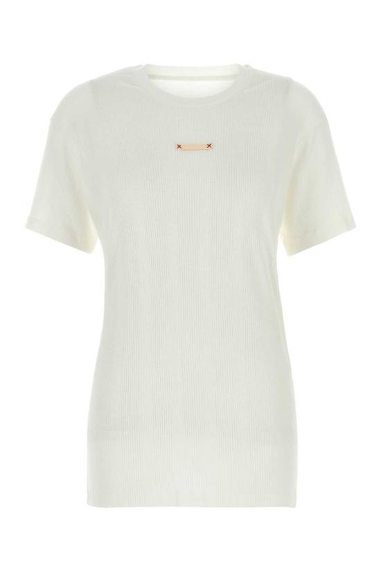 25SS 마르지엘라 반팔 티셔츠 S50GC0712M20060101 WHITE DOM - Maison Margiela