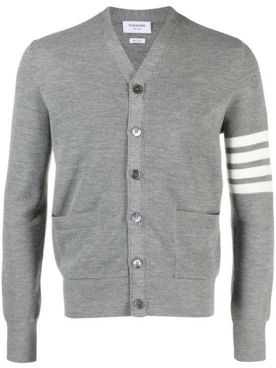 톰브라운 가디건 MKC484AY1014055 LGRAY DOM - Thom Browne