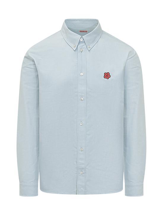 26SS 겐조 긴팔 셔츠 FG55CH4109LO63 LIGHT BLUE DOM - Kenzo