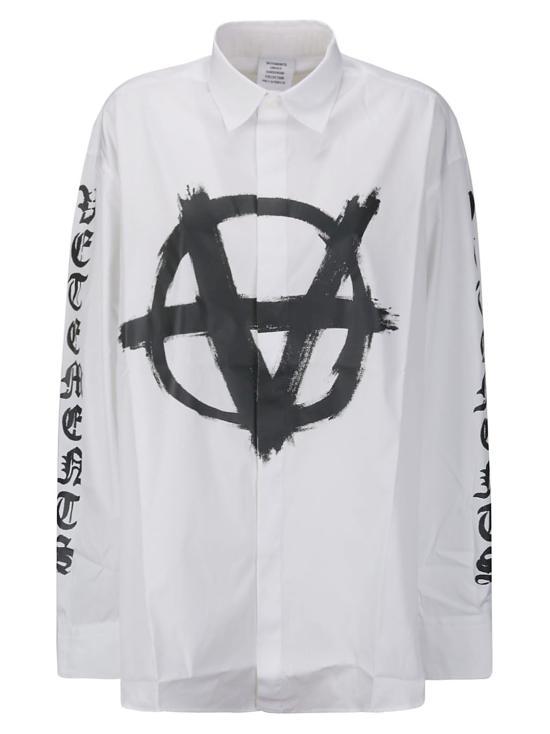 베트멍 셔츠 UE64SH190W WHITE DOM - Vetements