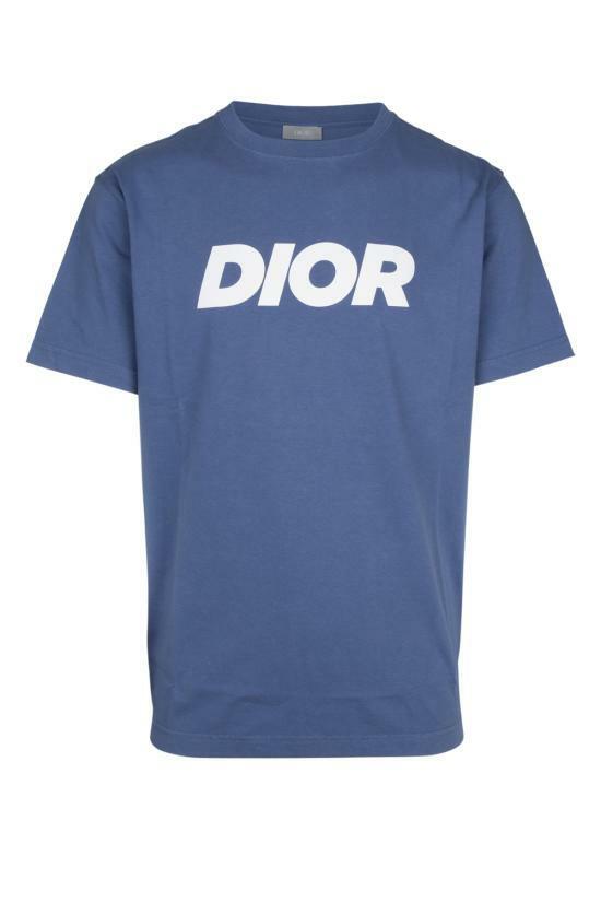 디올 반팔 티셔츠 483J696D0847580 BLUE DOM - Christian Dior