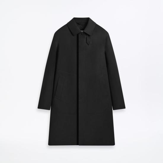 25SS 매킨토시 코트 GM1177FDMO9103MIDJ063H01 BLACK DOM - Mackintosh