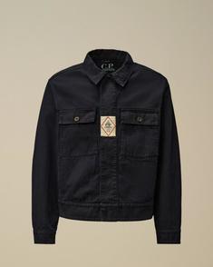 25FW 씨피 컴퍼니 데님 자켓 19CMOW147A110466WD08 DENIM BLUE DOM 썸네일 1