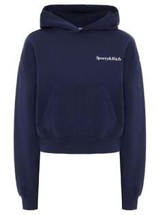 25SS 스포티앤리치 후드 티셔츠 ST074602006BL1063902 DARKNAVY DOM 썸네일 1