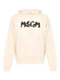 엠에스지엠 후드 티셔츠 3740MM10624779902 WHITE DOM 썸네일 1