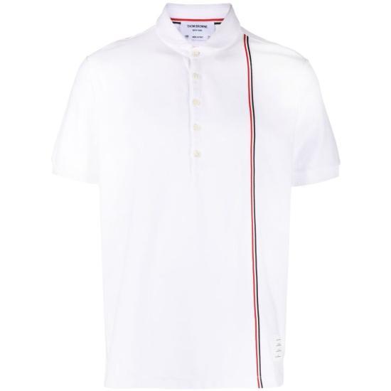 톰브라운 폴로 티셔츠 MJP196AJ0138100 WHITE DOM - Thom Browne
