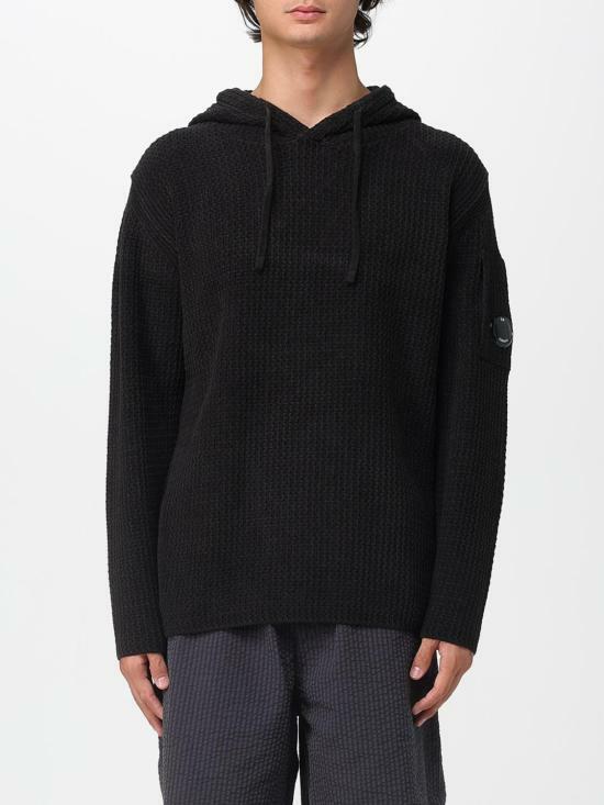 25FW 씨피 컴퍼니 후드 티셔츠 19CMKN018A005558G999 BLACK DOM - CP company