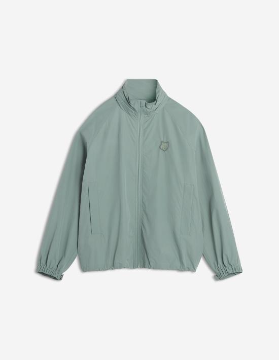 25SS 메종키츠네 후드 티셔츠 OM02201WQ40450078 VERT DE GRIS DOM - Maison Kitsune