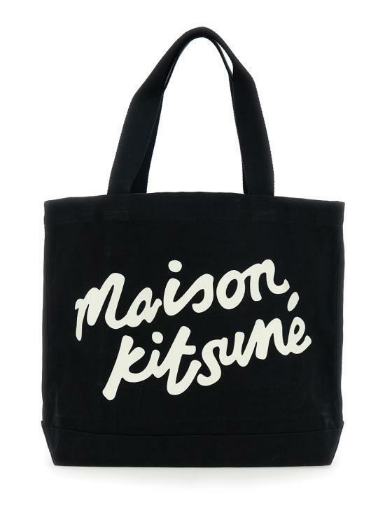 메종키츠네 핸드라이팅 토트백 OW05124WW9042P199 - Maison Kitsune