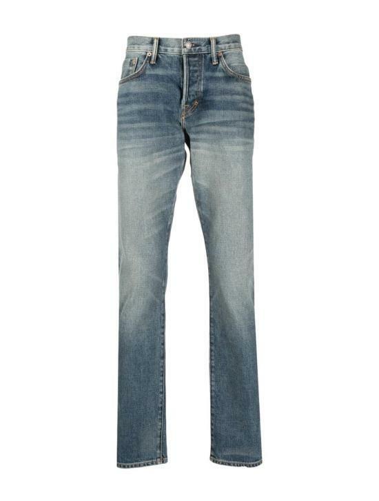 25SS 톰포드 데님 팬츠 DPS001DMC008S23HB407 DENIM DOM - Tom Ford