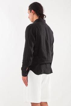 25SS 씨피 컴퍼니 긴팔 셔츠 18CMSH250A005415G999 BLACK DOM 썸네일 4