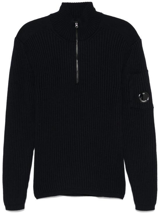 25FW 씨피 컴퍼니 터틀넥 19CMKN257A006170A999 BLACK DOM - CP company