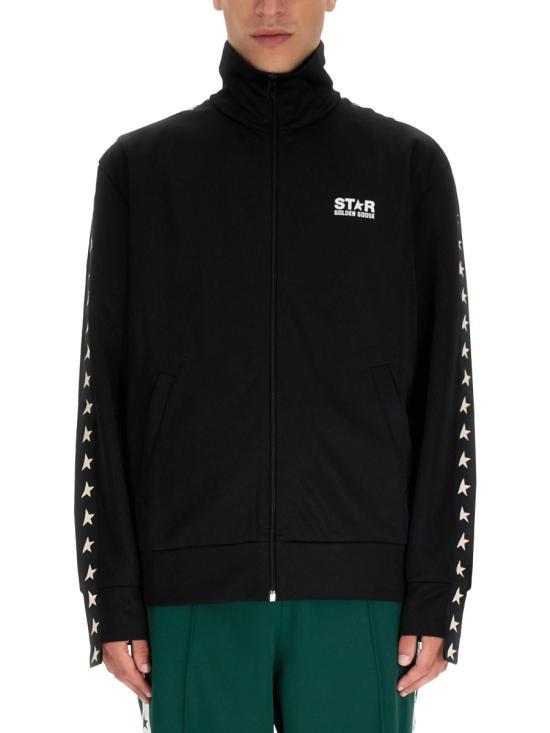 25SS 골든구스 로고 프린트 집업 자켓 GMP00875P00052080203 DOM - Golden Goose