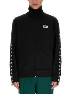 25SS 골든구스 로고 프린트 집업 자켓 GMP00875P00052080203 DOM 썸네일 1