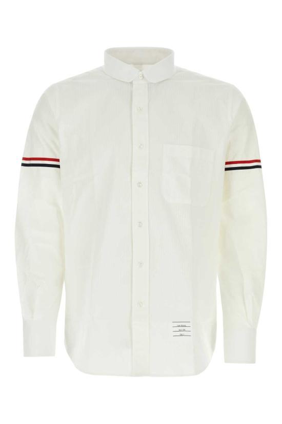 톰브라운 긴팔 셔츠 MWL393O00572100 WHITE DOM - Thom Browne