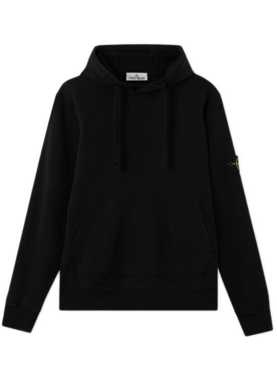 26SS 스톤 아일랜드 후드 티셔츠 L1S156100062S0051V0029 BLACK DOM - Stone Island