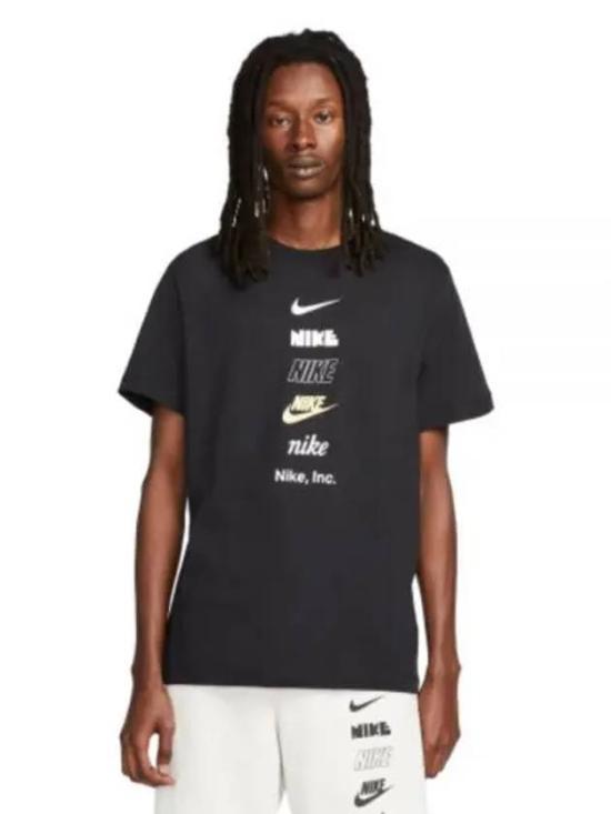 나이키 트레이닝 티셔츠 DZ2875010 BLACK DOM - Nike