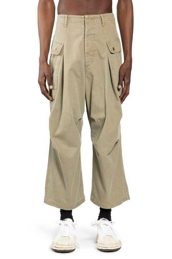26SS 캐피탈 스트레이트 팬츠 K2509LP049KHAKI DOM - Kapital