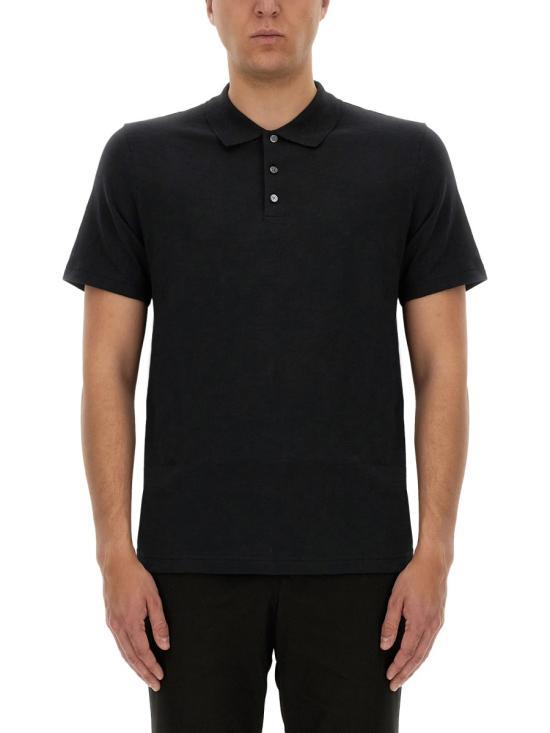 25SS 띠어리 폴로 티셔츠 M0294501001 BLACK DOM - Theory