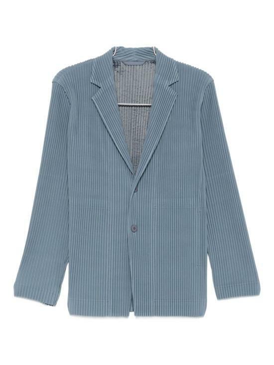 25FW 옴므 플리세 이세이 미야케 수트 자켓 HP58JD15071 SLATE BLUE DOM - Issey Miyake