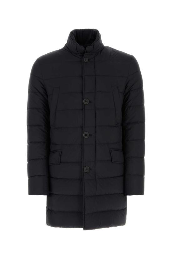 25FW 에르노 일 카포토 다운 코트 PI007ULE12456Z9300 BLACK DOM - Herno