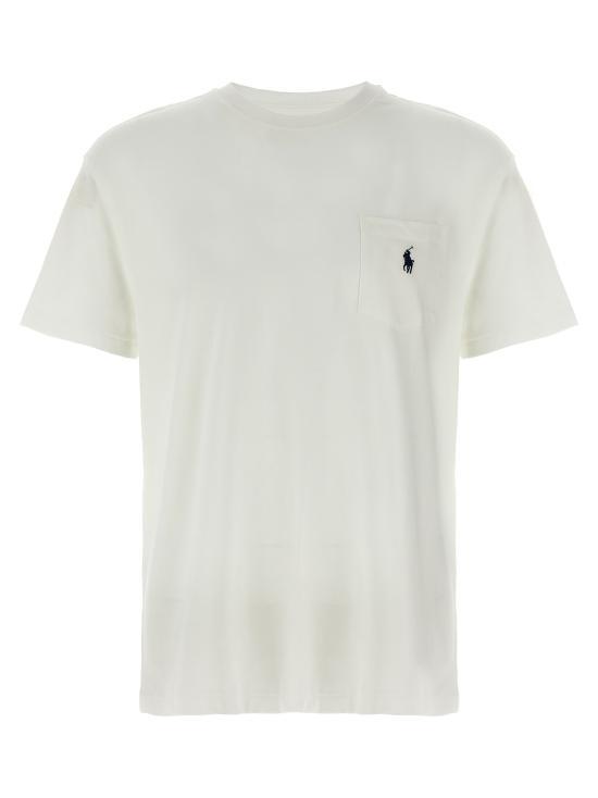 26SS 폴로 랄프로렌 반팔 티셔츠 710707095003 WHITE DOM - Polo Ralph Lauren