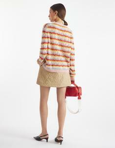 메종키츠네 가디건 NW00501KF00020032 PASTURE ROSE WILD STRAWBERRY DOM 썸네일 2