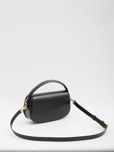 25FW 생로랑 볼테르 하프문백 8373820SX0W1000 BLACK DOM 썸네일 2