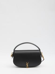 25FW 생로랑 볼테르 하프문백 8373820SX0W1000 BLACK DOM 썸네일 1
