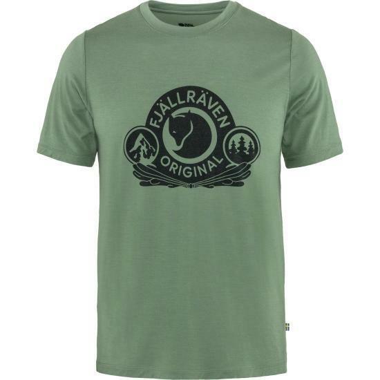 25SS 피엘라벤 반팔 티셔츠 84117614 PATINA GREEN DOM - Fjallraven