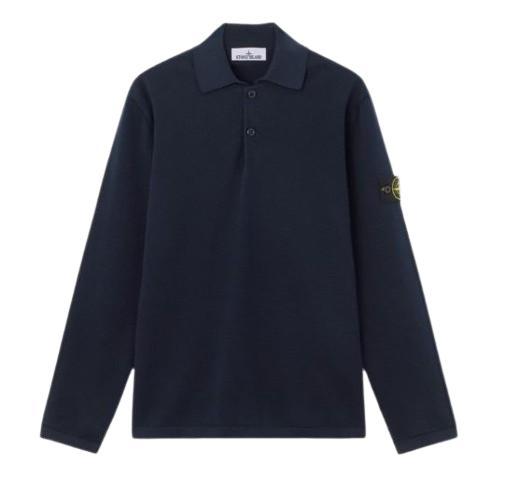26SS 스톤 아일랜드 폴로 티셔츠 L1S155100024S01B2V0020 NAVY BLUE DOM - Stone Island