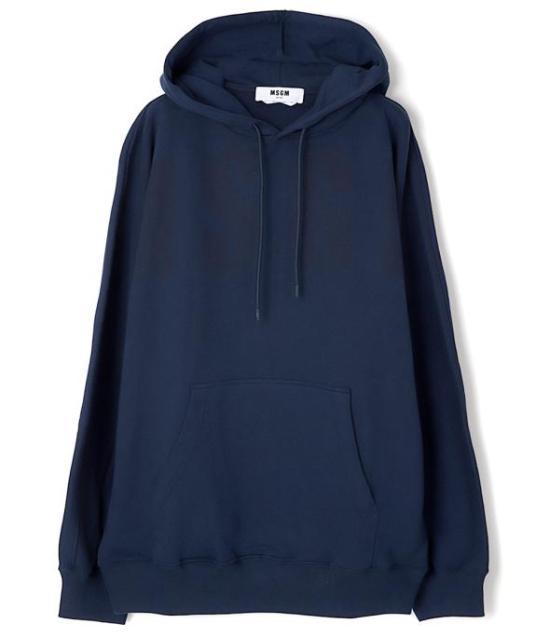 엠에스지엠 후드 티셔츠 3540MM10923779989 NAVY DOM - MSGM