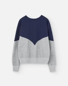 이자벨마랑 긴팔 티셔츠 SW0006FAA1M08ENYGY NAVY GREY DOM 썸네일 2
